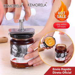 Abridor De Tampas Multifuncional Ajustável De Aço Inoxidável Latas De Mão De Trabalho Parafuso Para Gadget De Cozinha