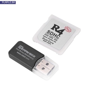 SDHC De Ouro 2022 R4 Para DS/3DS/2DS/Revolution Cartucho Com Adaptador USB
