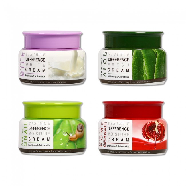 Creme De Umidade De Diferença De Fazenda visble 100g 4 Tipos em Oferta na Shopee