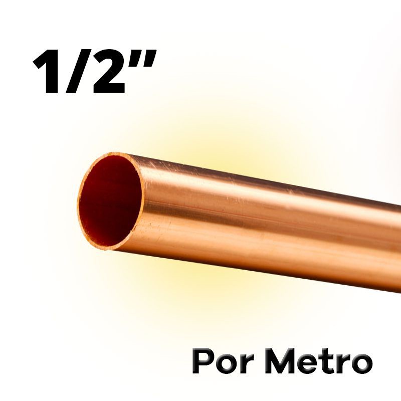 Tubo Cano Cobre Cano 1/2 Flexível Por Metro