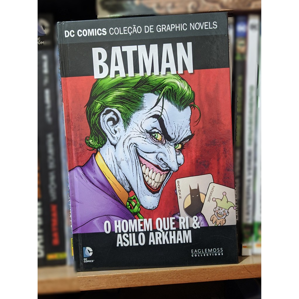 Batman O Homem Que Ri Asilo Arkham Shopee Brasil