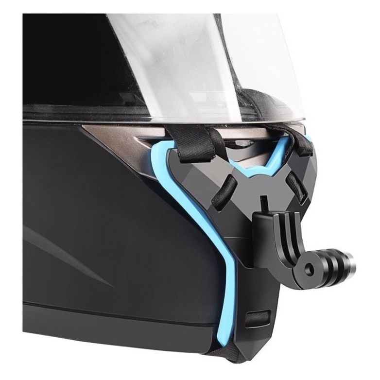Suporte Queixo Capacete Afivelado P/ Gopro Sjcam Eken Xiaomi