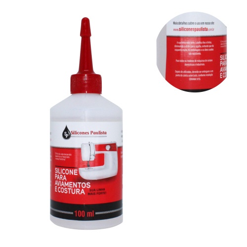 Silicone Líquido 100 ML Para Aviamento Lubrifica Linha em Oferta na Shopee