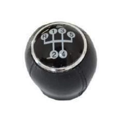 Manopla Cambio Preta Cromada Chevrolet Corsa 1994 a 1999 Meriva 2003 a 2008 Chevrolet Astra 1999 a 2004