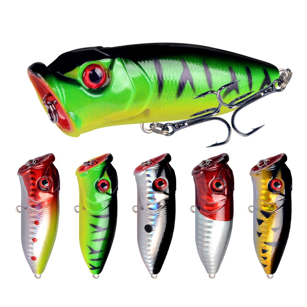 1 Pçs 6.5CM 12G Gewang Klon Megabass Pop Max Topwater Popper Isca De Pesca Minnow Umpan Pancing Peixe Flutuante