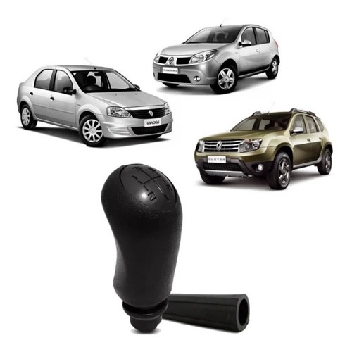 Manopla Bola Câmbio Sandero Logan Megane Duster Fluence Pta