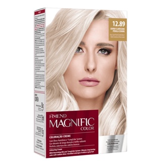 AMEND MAGNIFIC COLOR 12.89 LOURO CLARÍSSIMO PÉROLA CENDRE - COLORAÇÃO em Oferta na Shopee