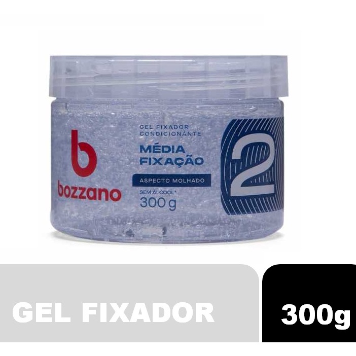 Gel Condicionador Bozzano Média Fixação Fator 2 300g