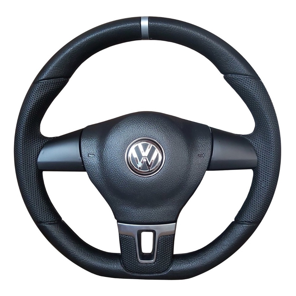 Volante Modelo Original Golf Tsi Prata Vw Gol G6