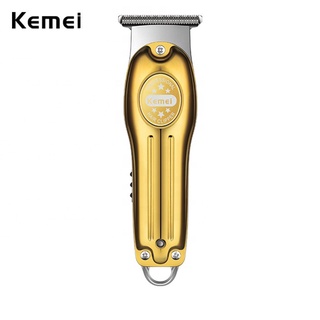 Aparador Profissional Kemei De Máquina De Corte De Cabelo Masculino/Recarregável/Barbeiro/Sem Fio Com 0mm