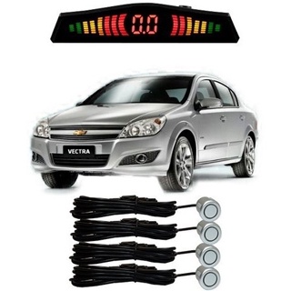 Sensor De Estacionamento Ré Vectra Todos Os Modelos Prata em Oferta na Shopee