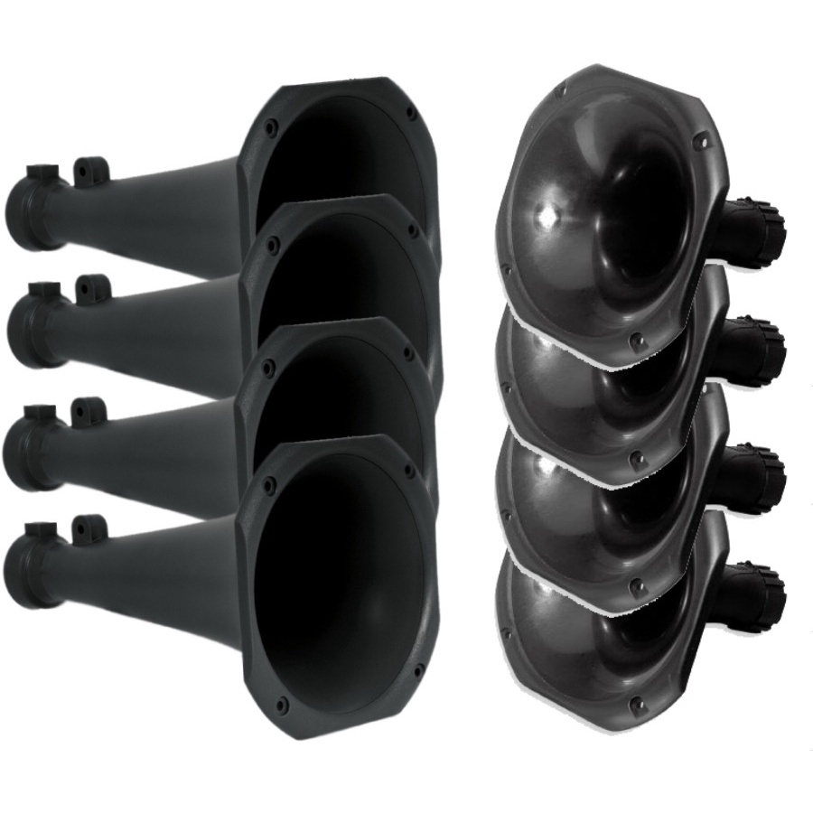 Kit 4 Cone Corneta Boca Longa Ou Curta C/ Rosca Driver em Oferta na Shopee