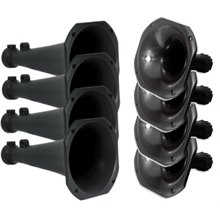 Kit 4 Cone Corneta Boca Longa Ou Curta C/ Rosca Driver