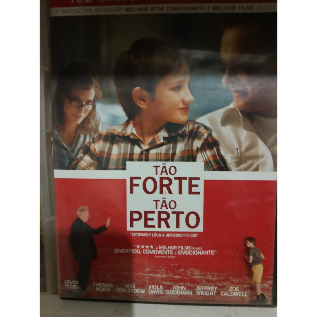 DVD  TÃO FORTE TÃO PERTO  (USADO)