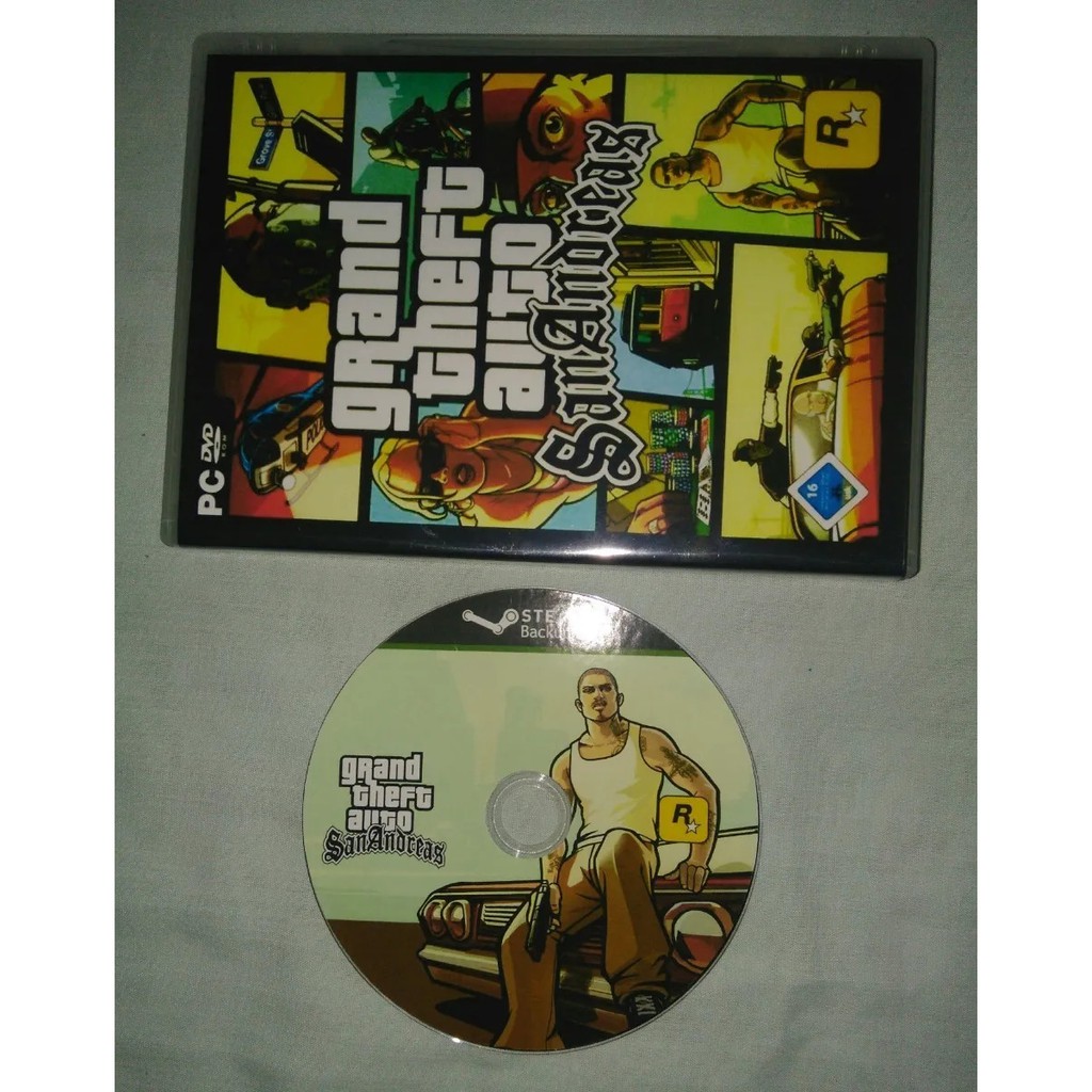 Jogo Grand Theft Auto Gta San Andreas Americano Pc em Promoção na