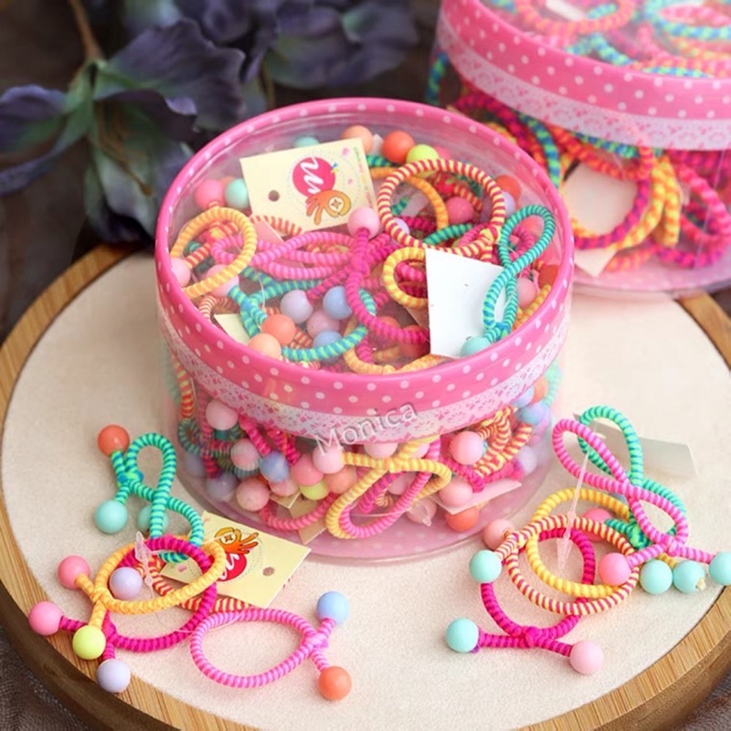 KiT 35 Elástico Rabico Para Cabelo PRINCESA INFANTIL pronta entrega