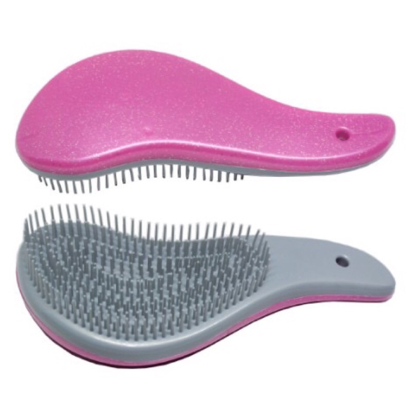 Escova M Gica Desembara A Cabelo Cor Rosa Pente Para Pentear Shopee Brasil