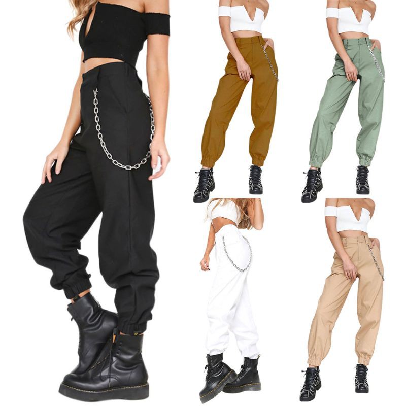 calça larga feminina hip hop