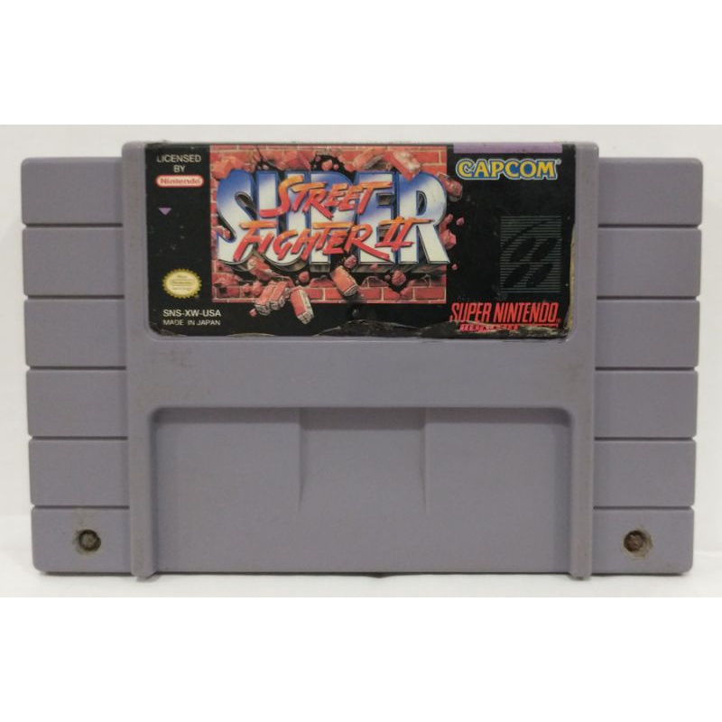 Super Street Fighter ll - Super Nintendo Original