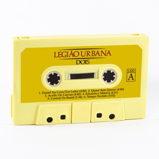 Carteira K7 - Legião Urbana (Dois) - Carnaúba Estúdio em Oferta na Shopee