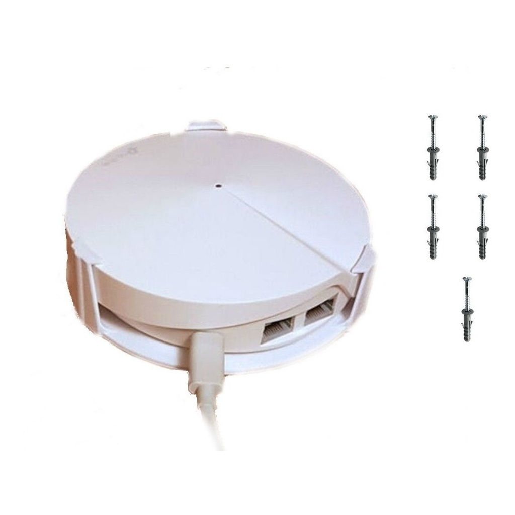 Kit 3 Suportes De Parede Roteador Tplink Deco M5 Parafusos