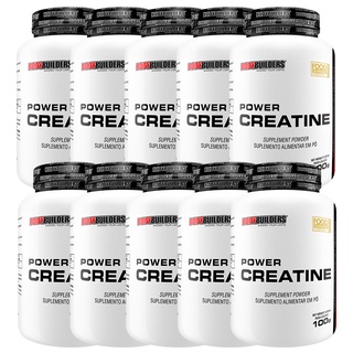 Kit 10x Creatina Power 100g - 1kg de Creatina - Bodybuilders