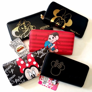 Carteira Disney Mickey Minnie / Turma da Mônica