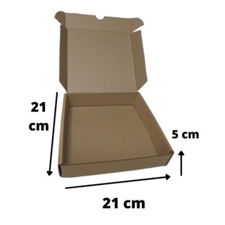20 Caixas para envios SEDEX - PAC - E-COMMERCE 21 X 21 X 5 cm direto de Fábrica em Oferta na Shopee