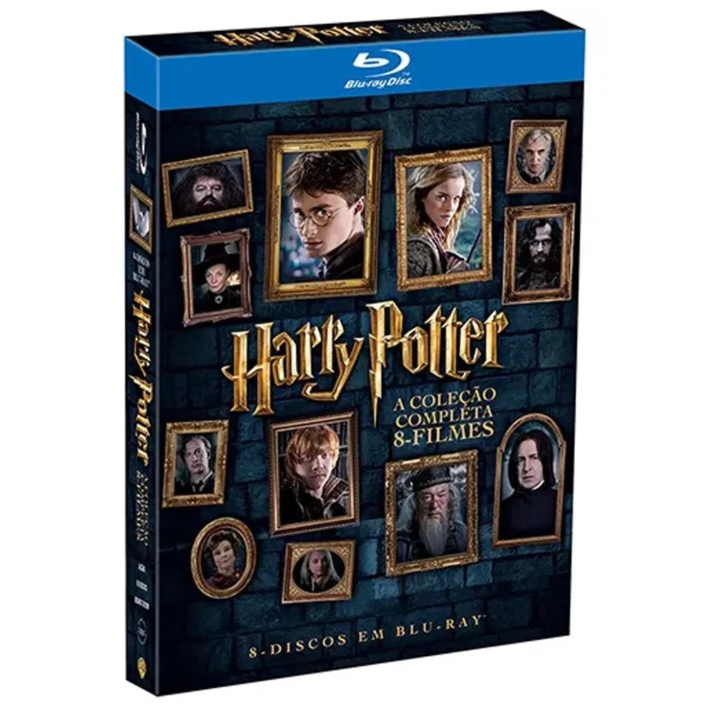 Filme Harry Potter - A Coleção Completa - Blu-Ray Box