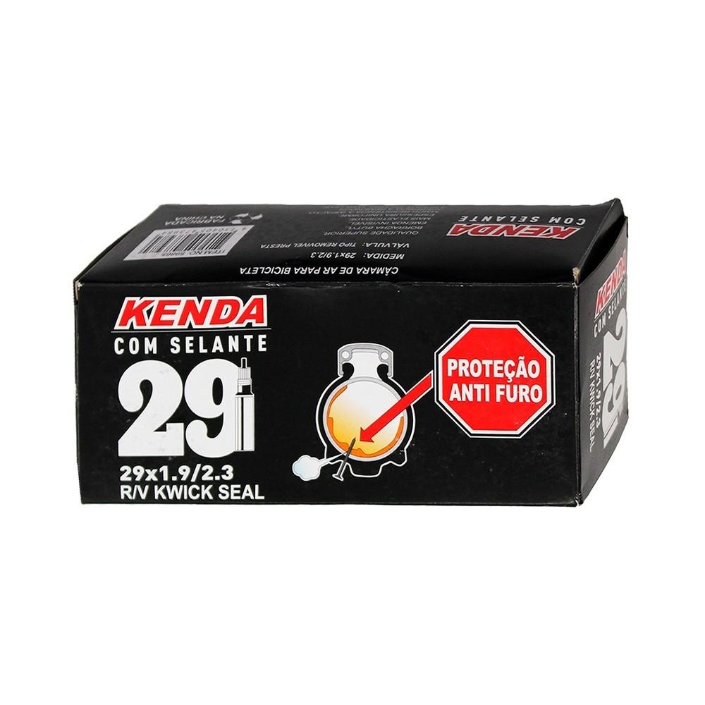 Câmara de Ar Kenda Com Selante 29x1.9/2.3 - Presta em Oferta na Shopee
