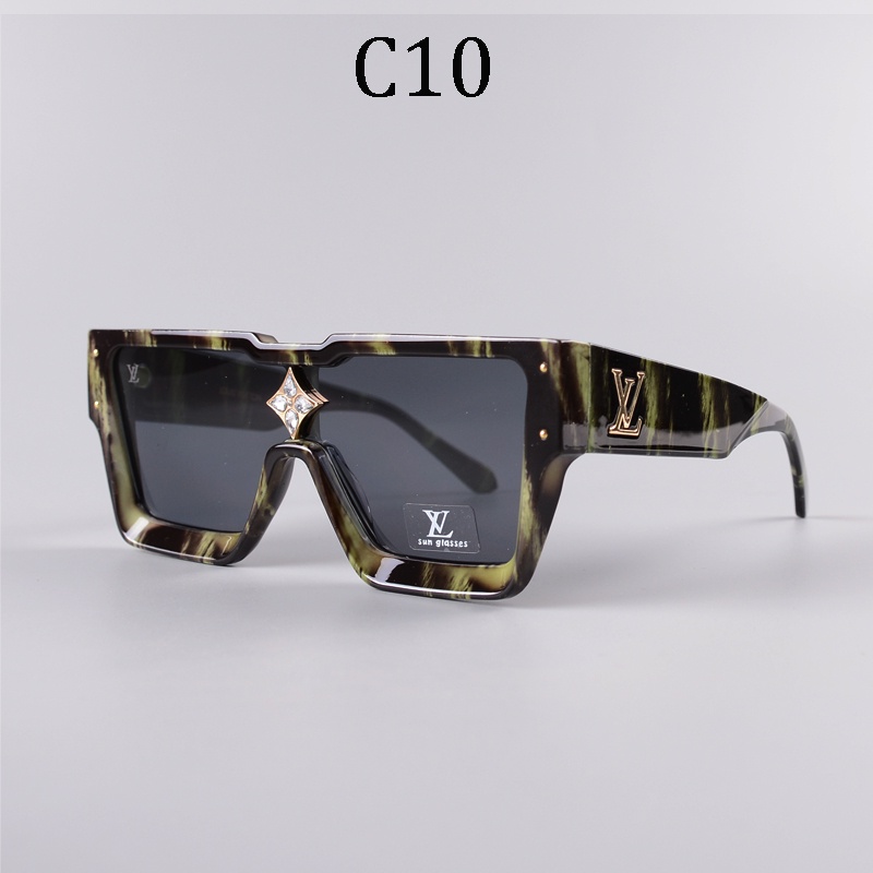 LOUIS VUITTON LV 1486 Design De Moda Clássico Estilo Millionaire Miionário Lentes Retrô Gradiente Óculos De Sol