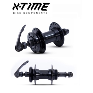 Cubo Dianteiro/traseiro 32 Furos Para Freio A Disco De Bicicleta Com Blocagem Preto X -time em Oferta na Shopee