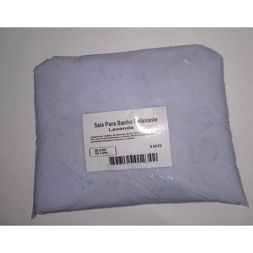 Sais De Banho Lavanda Banheira Chuveiro Ofurô Relaxante 5kg
