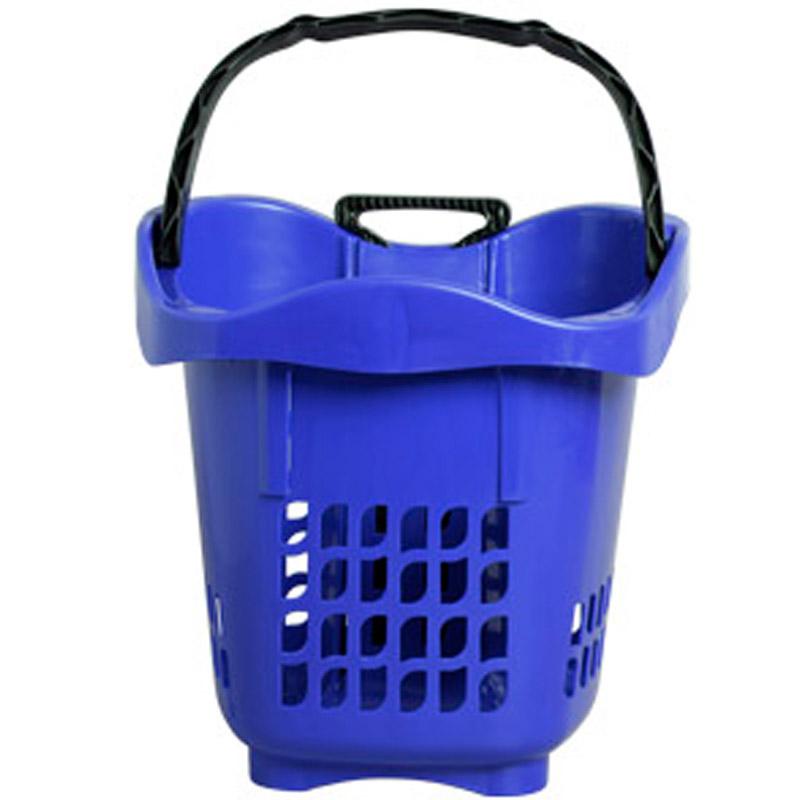 Cesta de Mercado 30 Litros Multiuso com Rodízio 9501 PLASNEW em Oferta na Shopee