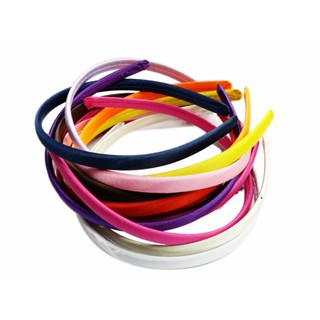 Tiara Encapada Cetim 9mm Arco Arquinho em Oferta na Shopee