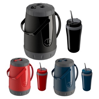 Kit Tereré Térmico Garrafa 2,5L + Copo 650ml Unitermi