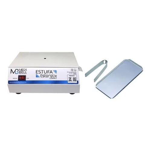 Estufa Esterilizadora de Alicates de Unha Manicure Pedicure + Pinça e Bandeja Mega Bell