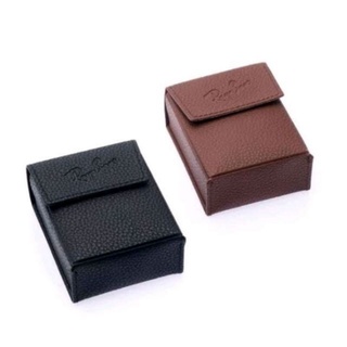 Case RB para óculos dobrável Preto - Marrom