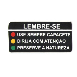 Adesivo Lembre-se Tanque Precaução Cg Titan 1995 1999 em Oferta na Shopee