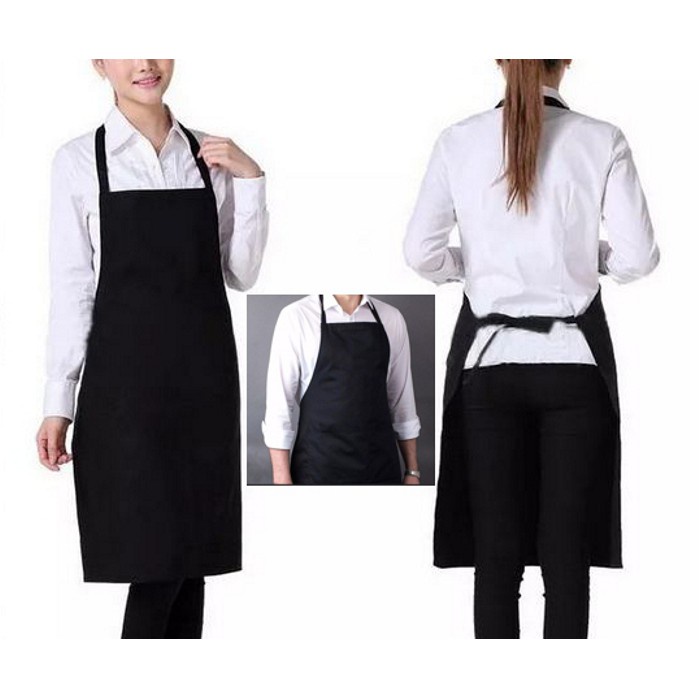 Avental de cozinha Com Bolso Tecido Premium em Oferta na Shopee