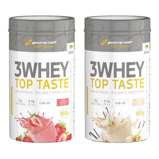 Kit 2x Whey 3W Top Taste 900g - Bodyaction