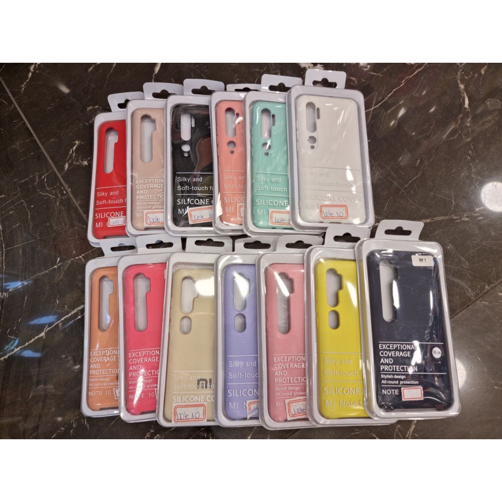 Capa Case Premium Aveludada mi cc9 pro / mi note 10 / 10 pro redmi Capa Capinha Silicone Aveludada