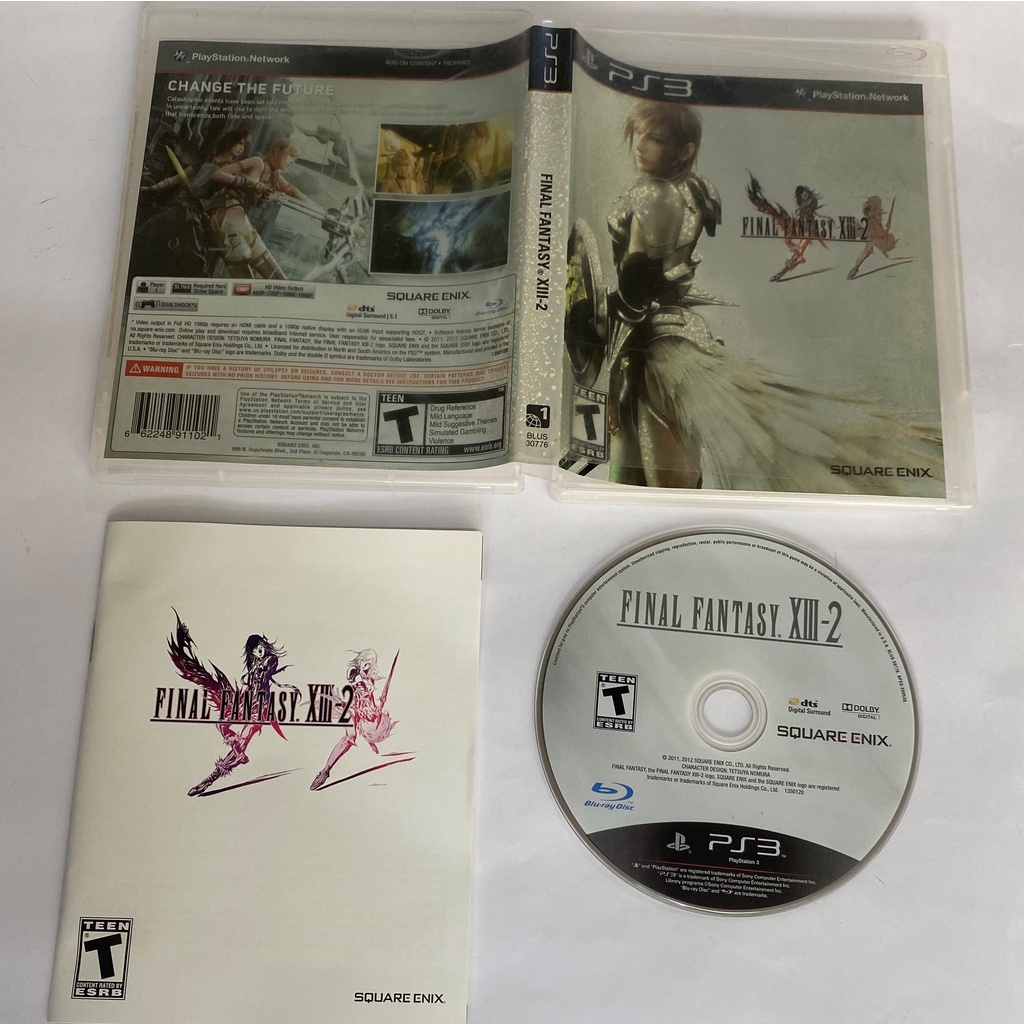 Jogo para PS3 Final Fantasy Xiii-2 Original Mídia Física