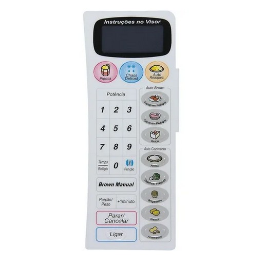 Membrana Teclado Forno Microondas Panasonic Nng69 / Nng 69