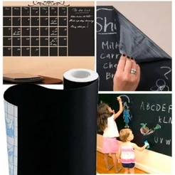 Papel Lousa Quadro Negro Preto Fosco 5m X 50cm