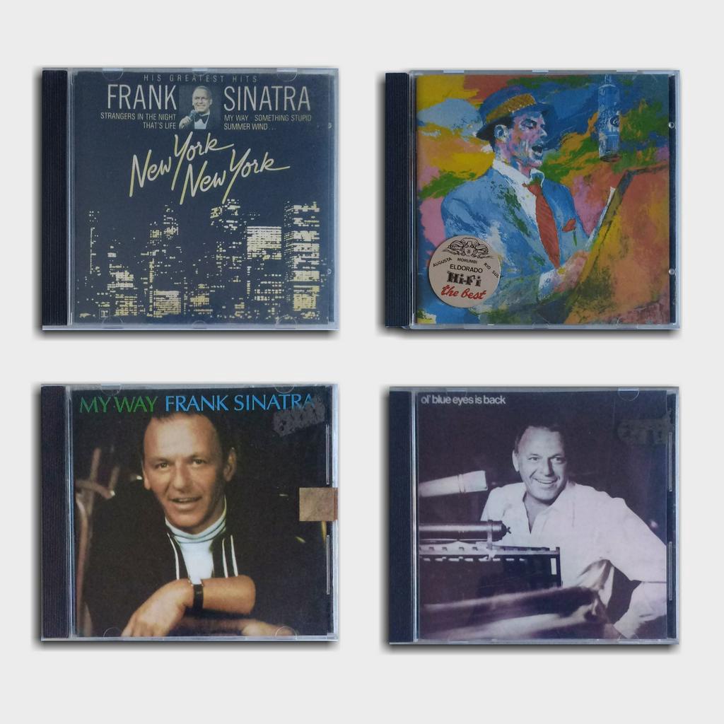 CDs Frank Sinatra (New York New York, Duets, My Way, Ol' Blue Eyes is Back)