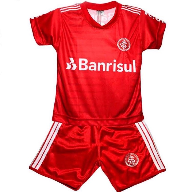 Conjunto Infantil Futebol Internacional Uniforme | Shopee Brasil