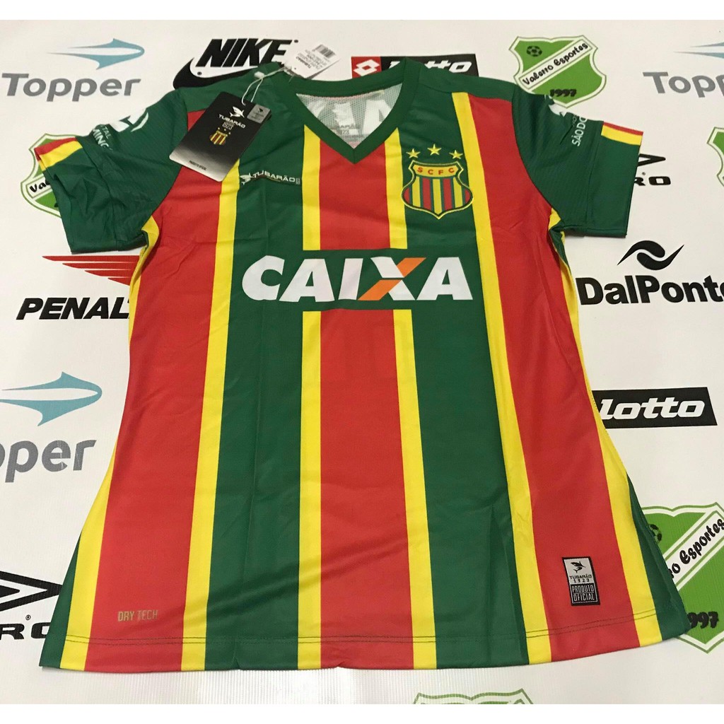 Camisa Oficial Sampaio Correa Ma Feminina Uniforme 1 Shopee Brasil