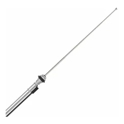 Antena Cromada Telescopica 4 Estagios Com Cabo Universal Para Carro Linha GM Chevrolet