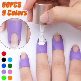 50/10 Peças Adesivo Em Formato De U Bashape/Para Proteção Prática De Unha/Esmalte Unhas